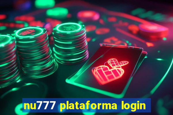 nu777 plataforma login