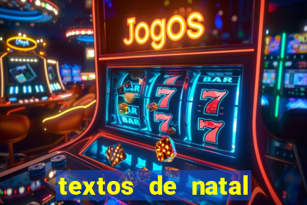 textos de natal para leitura