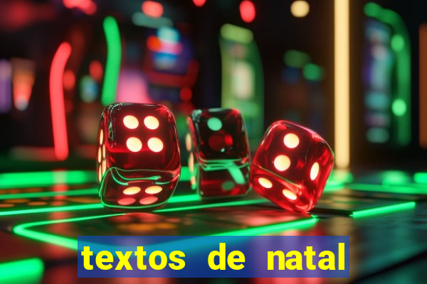 textos de natal para leitura