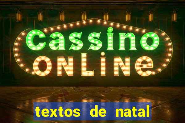 textos de natal para leitura