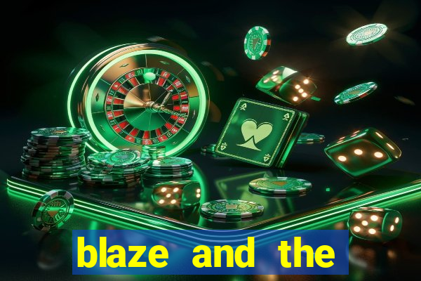 blaze and the monster machines logo font