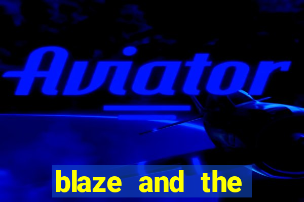 blaze and the monster machines logo font