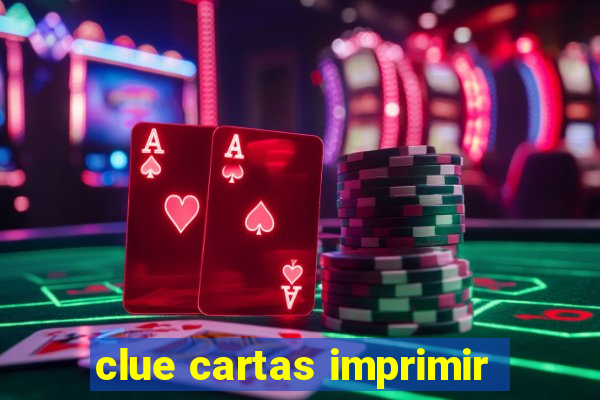 clue cartas imprimir