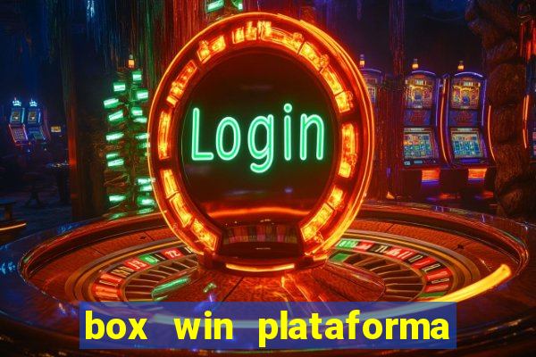 box win plataforma de jogos