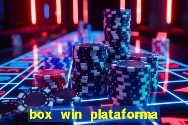 box win plataforma de jogos