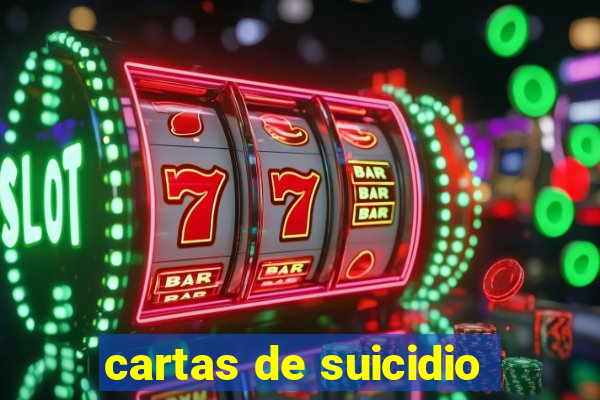 cartas de suicidio