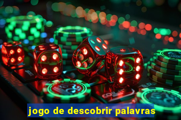 jogo de descobrir palavras