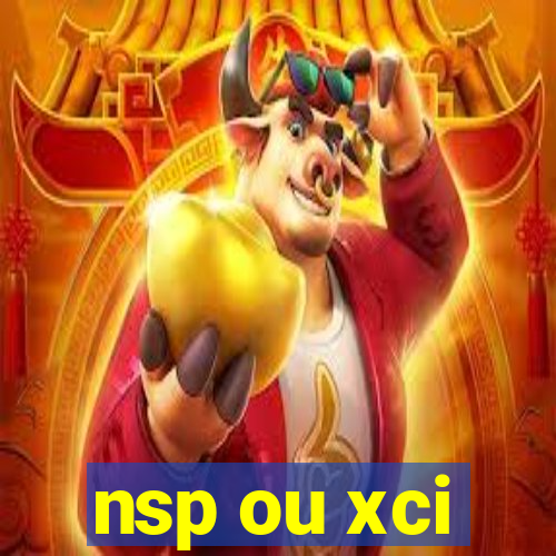 nsp ou xci