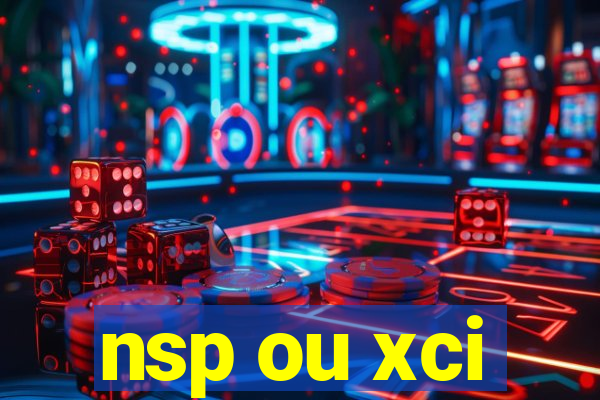 nsp ou xci