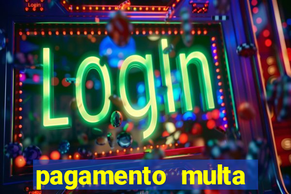 pagamento multa detran mg