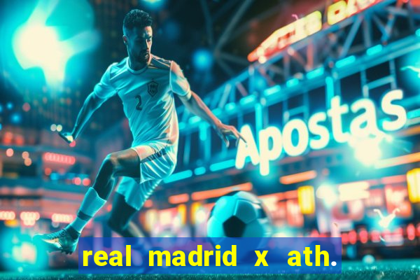 real madrid x ath. bilbao palpite