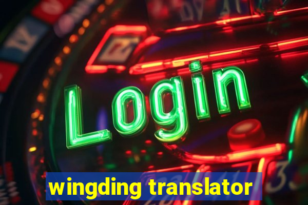 wingding translator