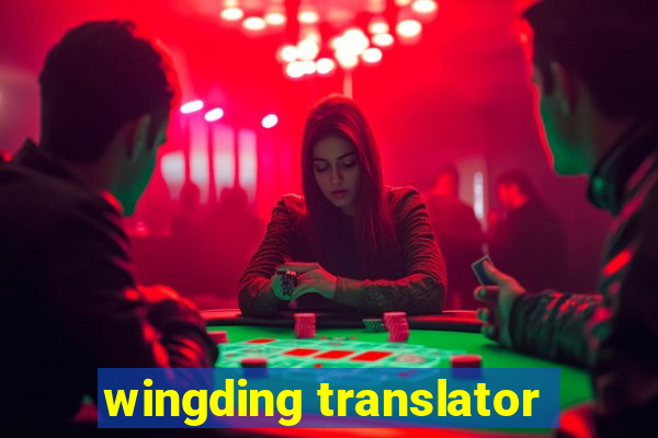 wingding translator