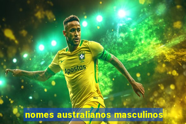 nomes australianos masculinos