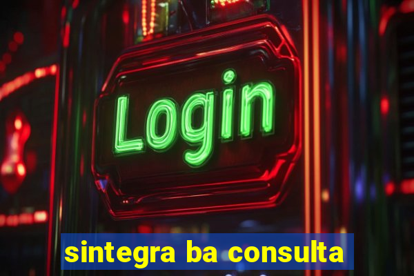 sintegra ba consulta