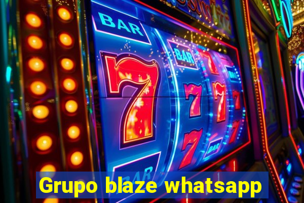 Grupo blaze whatsapp