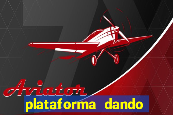 plataforma dando bonus de cadastro