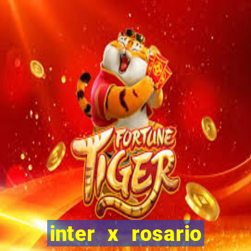 inter x rosario central onde assistir