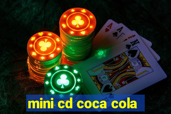 mini cd coca cola