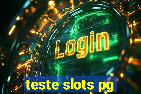 teste slots pg