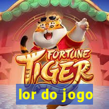 lor do jogo