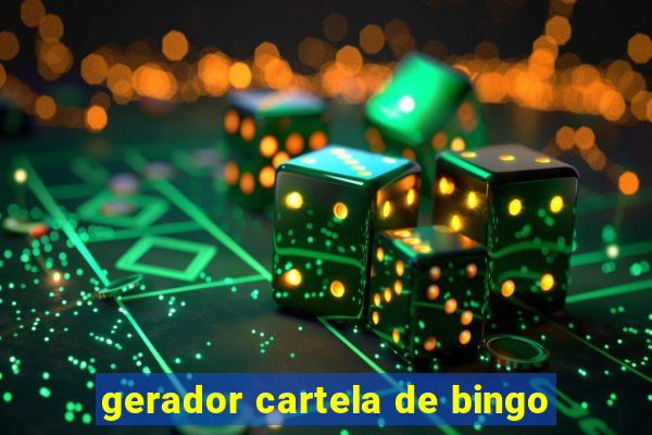 gerador cartela de bingo