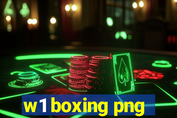 w1 boxing png