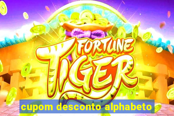 cupom desconto alphabeto