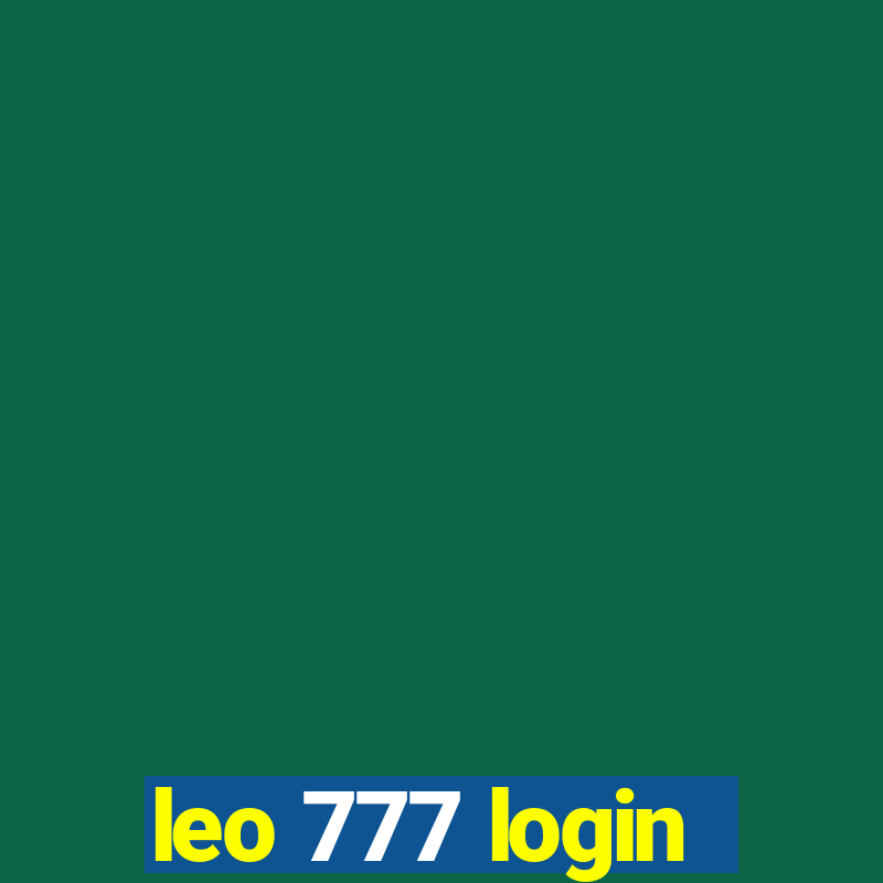 leo 777 login