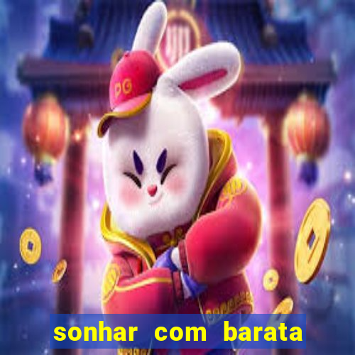 sonhar com barata jogo do bicho