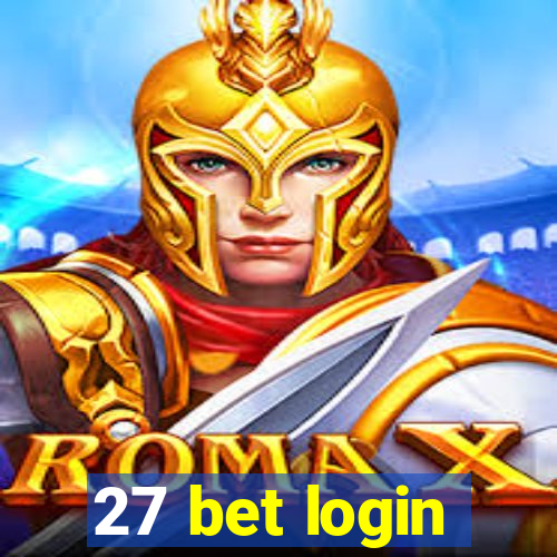 27 bet login