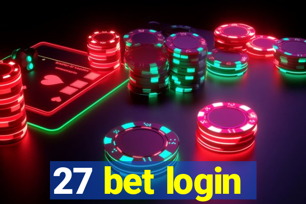 27 bet login