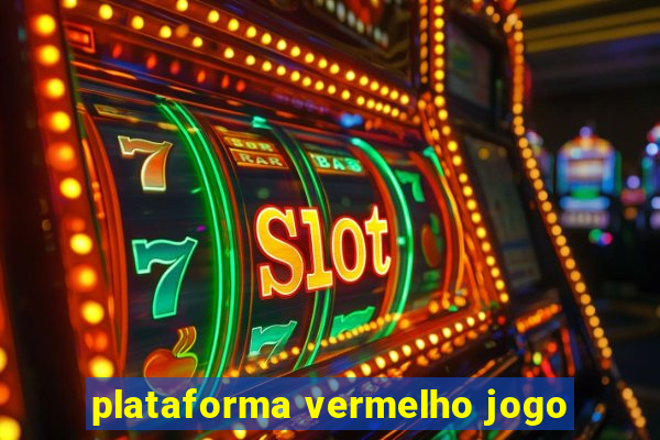 plataforma vermelho jogo