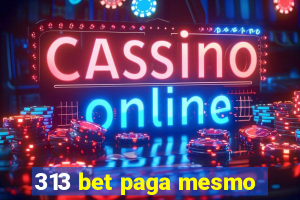 313 bet paga mesmo