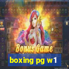 boxing pg w1