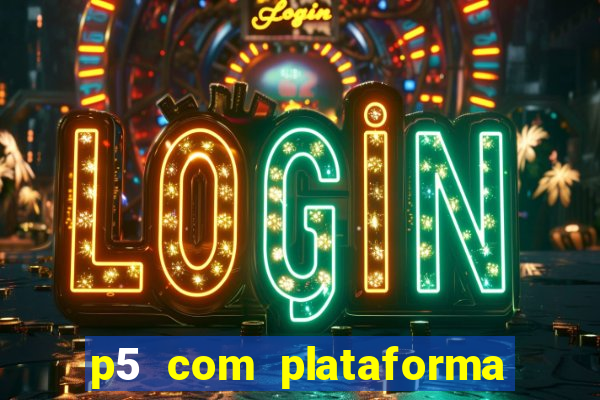 p5 com plataforma de jogos