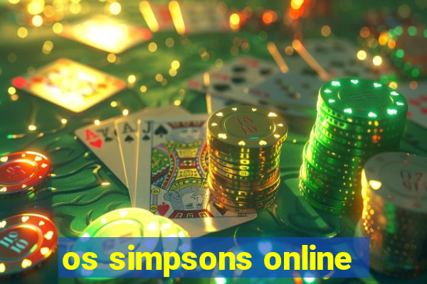 os simpsons online