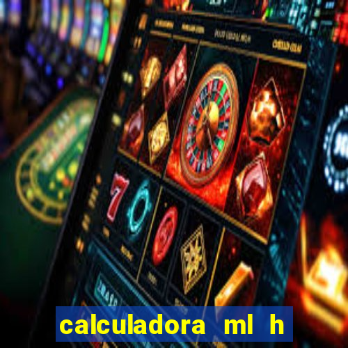 calculadora ml h para mcg kg min