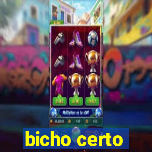 bicho certo