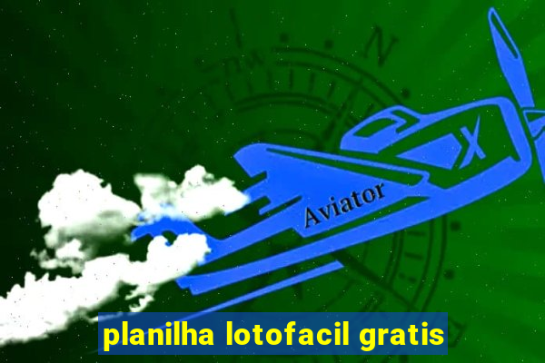 planilha lotofacil gratis