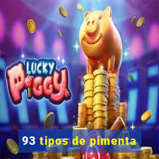 93 tipos de pimenta