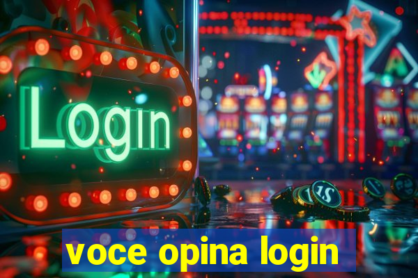 voce opina login