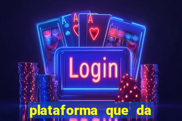 plataforma que da para depositar 1 real