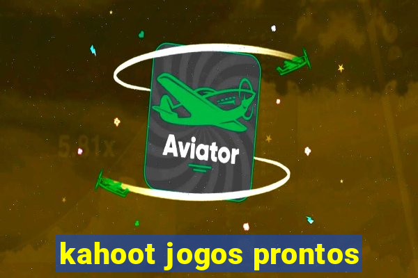 kahoot jogos prontos