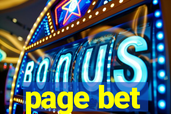 page bet