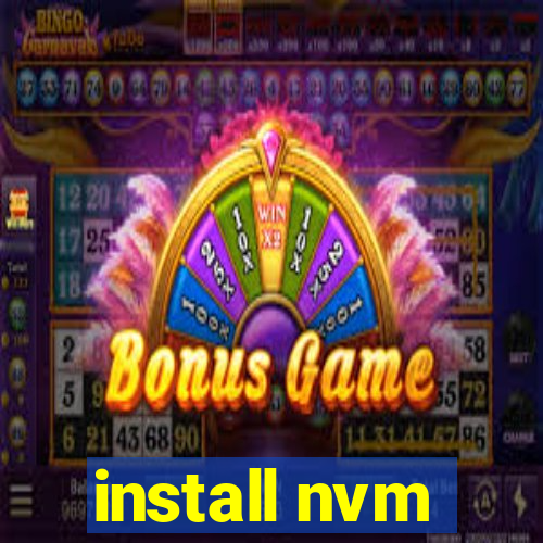 install nvm