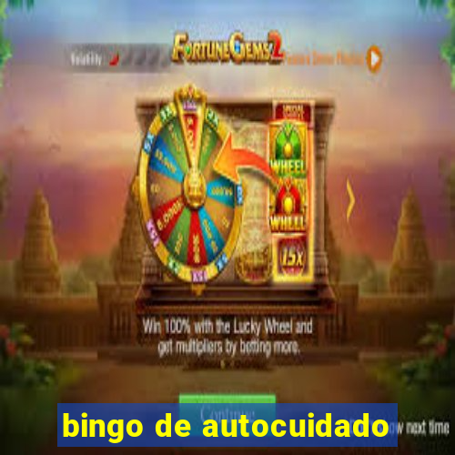 bingo de autocuidado