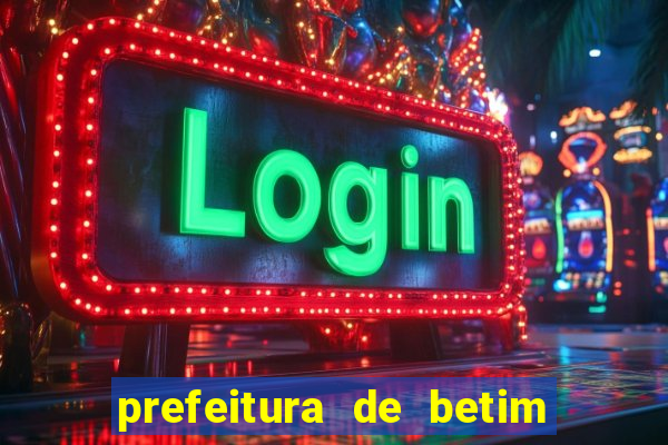 prefeitura de betim - contracheque online