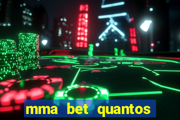 mma bet quantos saques por dia