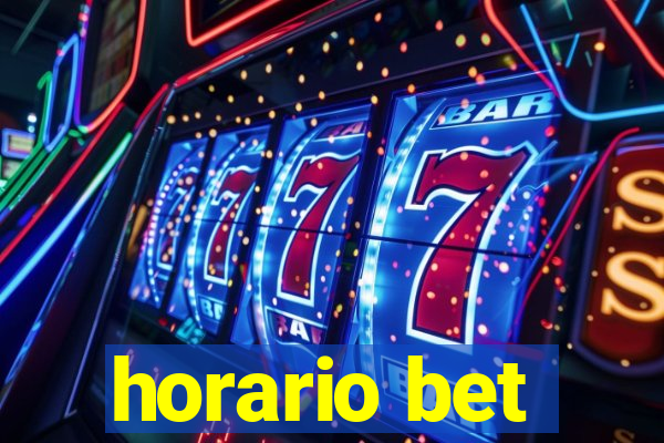 horario bet